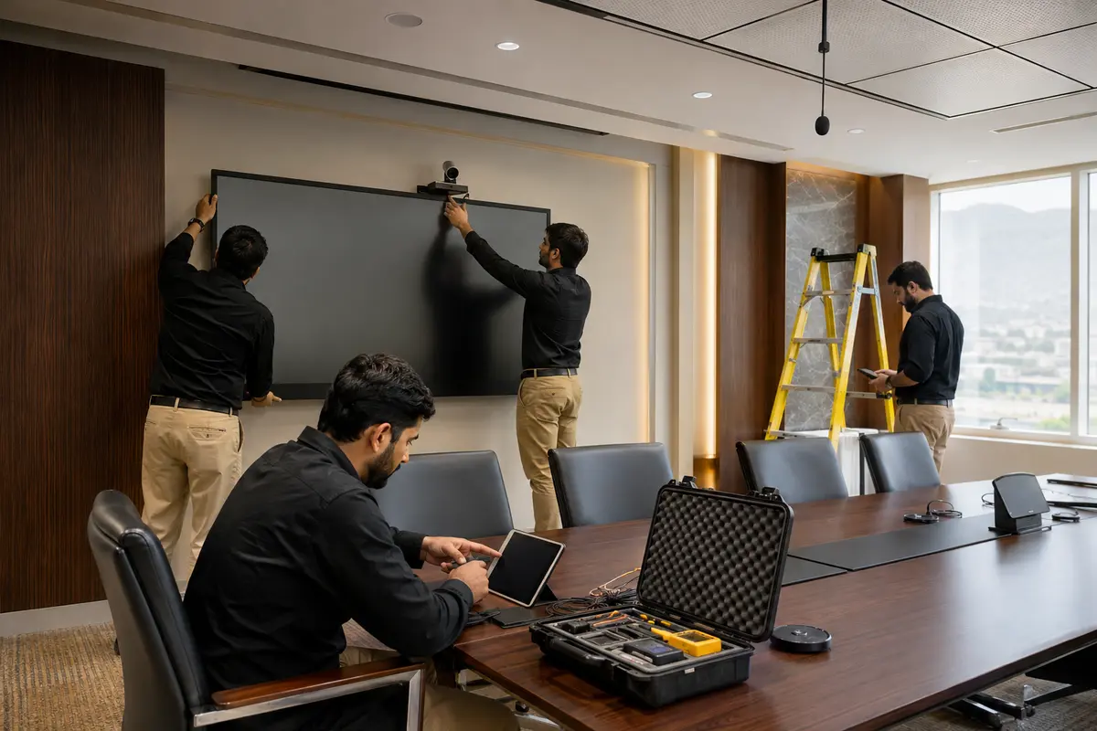 Audio Video Conference Systems Process