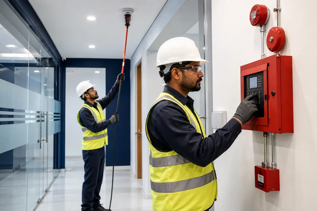 Fire Fighting & Fire Alarm Systems Process